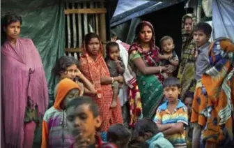  ?? © ap ?? De meeste Rohingya’s in het vluchtelin­genkamp bij Cox’s Bazar willen niet terug.