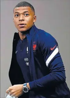  ??  ?? Mbappé, en la Eurocopa.