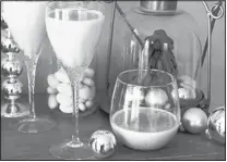  ?? MATTHEW MEAD/THE ASSOCIATED PRESS ?? Chai Eggnog is a way to lighten up the traditiona­l holiday libation.