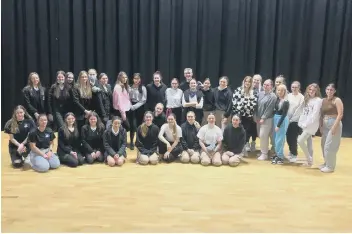  ?? ?? 3Fall Dance Company with Collyer’s and Millais students
