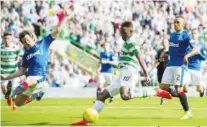  ??  ?? Celtic are on course to finish the season by remaining undefeated in the SPL