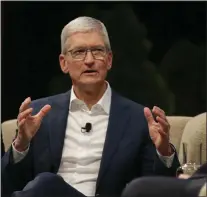  ?? ANDA CHU/BAY AREA NEWS GROUP FILE PHOTO ?? Apple CEO Tim Cook