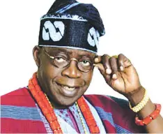  ??  ?? Tinubu