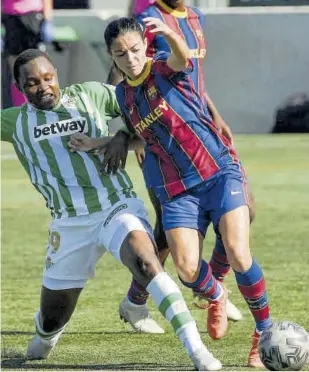  ?? FCB ?? Las jugadoras de Lluís Cortes se medirán al Betis Féminas antes de la final de la Copa de la Reina //