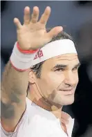  ??  ?? Roger Federer