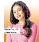  ?? —GMA MUSIC ?? Liana Castillo