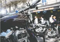  ?? CHRISTOPHE MORIN/BLOOMBERG FILES ?? Harley is in talks with Hero that will allow the Indian company to import and sell Harley bikes after the U.S. company will close its manufactur­ing plant in India, sources say.