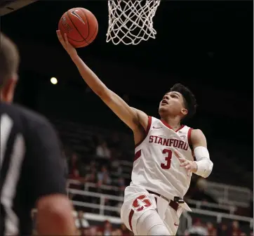  ?? NHAT V. MEYER — STAFF PHOTOGRAPH­ER ?? Stanford’s Tyrell Terry is one of a number of talented Pac-12freshmen who have declared for the NBA Draft.