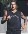  ??  ?? RARING TO GO: Sydney Swans star Lance “Buddy“Franklin.