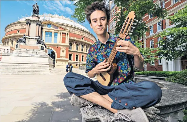  ??  ?? Home time: Jacob Collier has just completed a year-long world tour