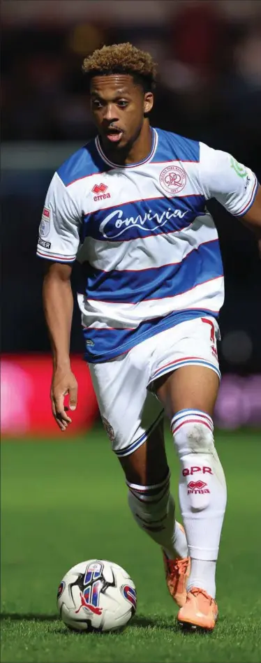  ?? FOTO: GETTY IMAGES ?? Queens Park Rangers og Chris Willock har ikke vundet hjemme på Loftus Road, siden man hjemme slog Watford i marts måned. I weekenden venter så Blackburn Rovers.