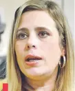  ??  ?? Kattya González (PEN), titular del Frente Parlamenta­rio contra la Corrupción y la Impunidad de la Cámara Baja.