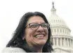  ??  ?? RASHIDA TLAIB