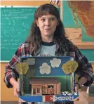  ?? PROVIDED BY NETFLIX ?? After moving to California, Eleven (Millie Bobby Brown) struggles to fit in at school.
