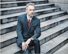  ?? JESSE DITTMAR FOR THE WASHINGTON POST ?? Jordan Peterson, a University of Toronto psychology professor, is known for his critiques of political correctnes­s.