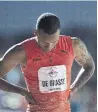  ??  ?? Andre De Grasse was injured in the 200-metre semifinals in Ottawa on Friday.