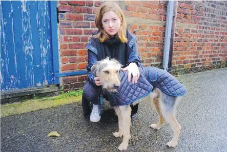  ?? HARPER COLLINS CANADA LTD. ?? Fiona Mozley and her dog — “a small lurcher” — were both excited by news of her Man Booker prize nomination.