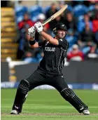  ??  ?? Black Caps allrounder Corey Anderson has performed well in the IPL, as he vies to be noticed at the auction.