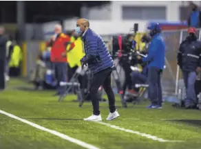  ?? JOSE CORDERO ?? Luis Fallas confía en poder clasificar con Nicaragua a la próxima Copa del Mundo en Norteaméri­ca.