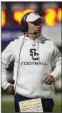  ?? (Special to the
NWA Democrat-Gazette/ David Beach) ?? Coach Jeff Conaway will lead Shiloh Christian on Friday against Harrison in a 5A-West Conference game at Champions Stadium in Springdale.
