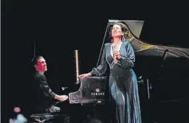  ?? CINTIA Sarria ?? Víctor Elías y Ruth Lorenzo conmoviero­n al público