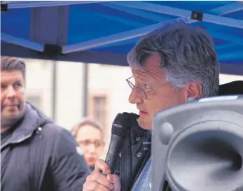  ?? FOTOS: FXH(2)/CHW ?? Jörg Meuthen von der AfD spricht als letzter Redner.