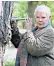  ??  ?? Dame Judi Dench listens to a tree in the forthcomin­g documentar­y, which she said had changed her view on the plants and their lives