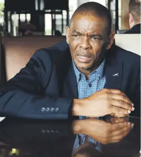  ?? Picture: Gallo Images ?? PLOTTING. Free State Premier Ace Magashule and his executive committee failed to hold a provincial elective conference.