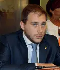  ??  ?? Battaglier­o Il consiglier­e regionale Riccardo Barbisan promotore di una risoluzion­e per la paternità del dolce