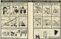  ?? (Wikimedia Commons) ?? ANTISEMITI­C CARTOONS like these were published in Italy with the adoption of Fascist racial laws that were a prelude to WWII.