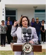  ?? F.E. ?? La vicepresid­enta JKamala Harris está de visita a Puerto Rico.