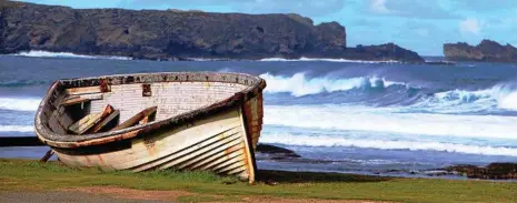  ?? PHOTO: SHIRLEY SINCLAIR ?? Ships including the HMS Sirius in 1790 have been wrecked on the reef at Kingston.