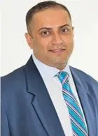  ??  ?? Fiji Airports Acting chief executive officer Faiz Khan