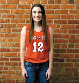  ?? Alex Eller ?? Kali Staples of Broken Bow was the rebounding and assists leader for the Indians in 2020. This year she hopes to get Broken Bow to State after falling in the District Final the last two years.