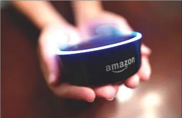  ??  ?? Amazon’s Echo Dot Kids Edition is being accused of illegally collecting voice recordings and other identifyin­g informatio­n on users under 13.