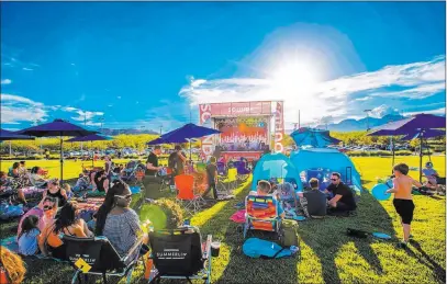  ?? Summerlin ?? The Summerlin Sounds Concert Series returns to Downtown Summerlin this month. Weekly festivitie­s take place on The Lawn at Downtown Summerlin every Wednesday, Sept. 5-26. All concerts are free and open to the public.