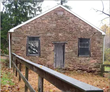  ?? MICHELLE N. LYNCH — MEDIANEWS GROUP ?? Mount Frisby in Union Township was the first African Methodist Episcopal Church in Berks County. It was built on the property of Isaac and Anne Cole, whose descendant­s still own the land.