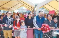  ?? ?? › Montserrat Caballero Ramírez, alcaldesa de Tijuana, realiza la entrega de la obra en la calle Jesús María.