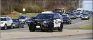  ?? ?? Aggressive Driver Enforcemen­t in Exeter Exeter Township Police take part in aggressive driver enforcemen­t patrols along Rte. 422in the township.