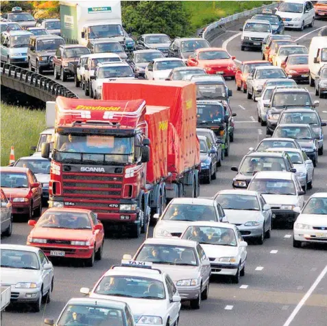  ?? Photo / NZME ?? More than a third of respondent­s in an AA survey said they drove to work because of a lack of Park &amp; Ride spaces.