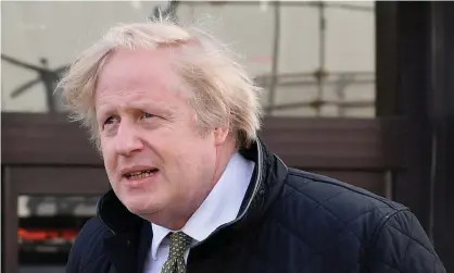  ??  ?? ‘The scientific advice to unlock with caution has been the dominant influence on Mr Johnson since the new year.’ Photograph: WPA/Getty Images