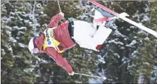  ?? AP PHOTO ?? Mikael Kingsbury competes in the men’s World Cup freestyle moguls at Deer Valley in Park City, Utah.