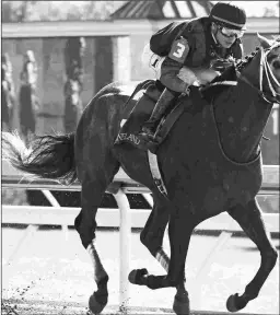  ?? KEENELAND/COADY PHOTOGRAPH­Y ?? Petrov, shown winning a Keeneland allowance as a 3-year-old last October, is seeking the first stakes victory of his career.