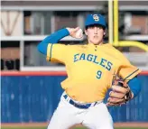  ?? GARY MIDDENDORF/DAILY SOUTHTOWN ?? Sandburg’s Danny Durkin delivers a pitch vs. Stagg during Friday’s game.