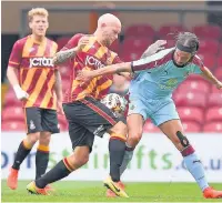  ??  ?? The racial abuse took place during Burnley’s match with Bradford City