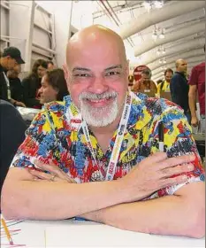  ?? Courtesy photo ?? Beloved comic book artist George Perez has died of complicati­ons from pancreatic cancer. He was 67.