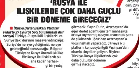  ?? ?? Bu konuyla eğer biz meşgul olursak yazık olur. Yani İmralı mıdır, değil midir, onların sorunu. Varsın onlar bu şekilde yola devam etsinler; yani HDP midir, şu mudur, bu mudur... Biz diyoruz ki bu ülkede şu anda Cumhur İttifakı bu işin tek çözüm noktasıdır