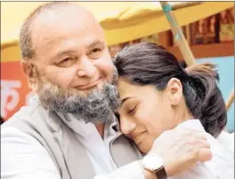 ?? PICTURE: MID-DAY ?? Rishi Kapoor and Taapsee Pannu star in Mulk.