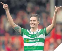  ??  ?? Mikael Lustig has signed a new deal at Celtic and hopes it won’t be the last time he pledges himself to the club.