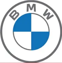  ??  ?? BMW gets new logo